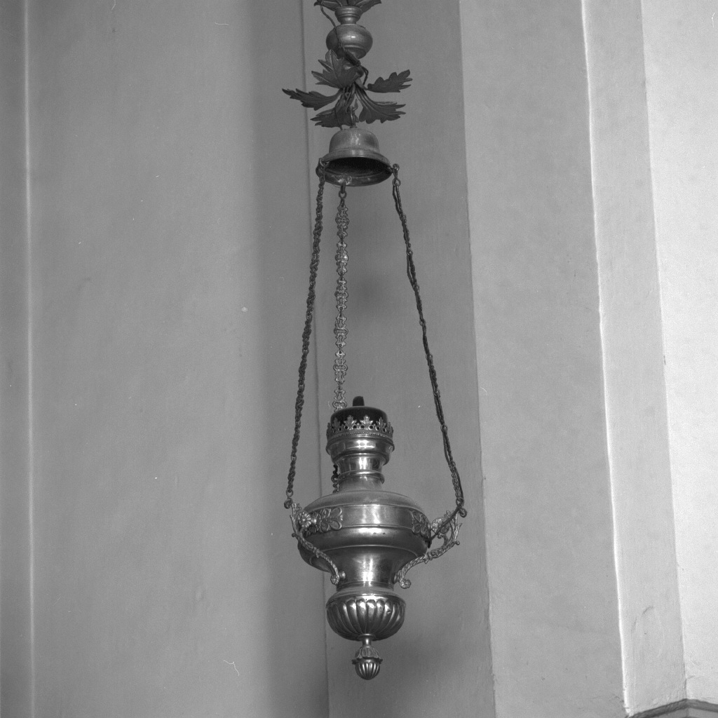 lampada pensile - ambito veneto (sec. XIX)