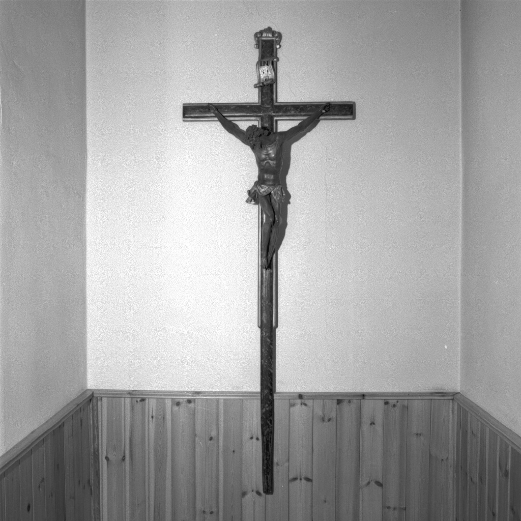 Cristo crocifisso (scultura) - ambito veneto (sec. XVIII)