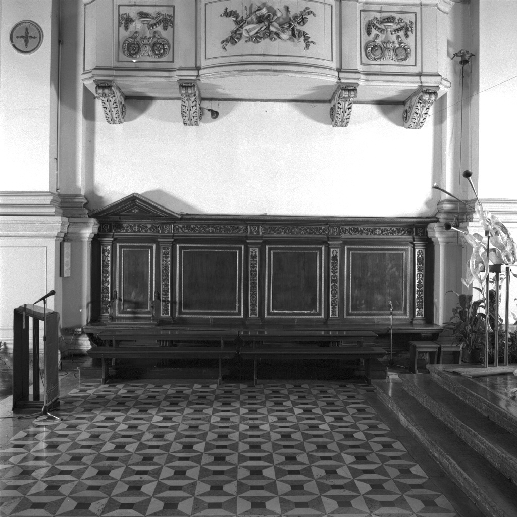 stalli del coro - ambito veneto (sec. XIX)