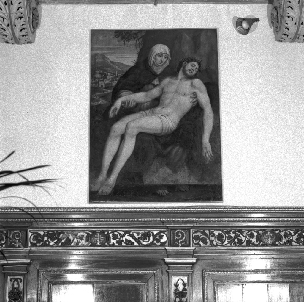 Pietà (dipinto) - ambito veneto (seconda metà sec. XVI)