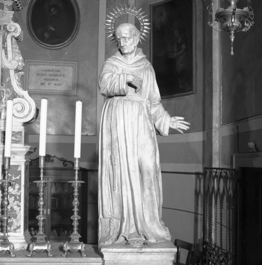 Santo Francescano (scultura, opera isolata) - ambito veneto (metà sec. XVIII)