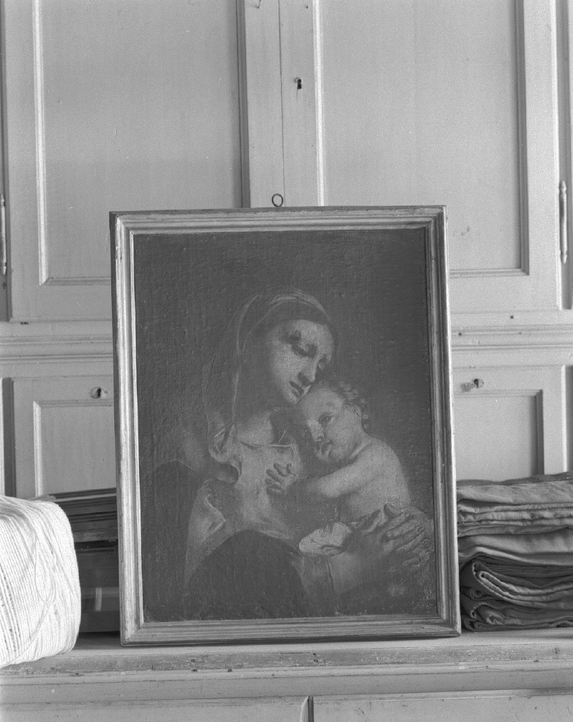 Madonna con Bambino (dipinto) di Marinetti Antonio detto Chiozzotto (metà sec. XVIII)