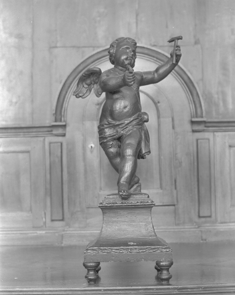 angeli con strumenti della passione (scultura) - ambito veneto (fine sec. XVIII)