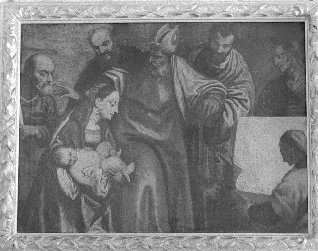 presentazione di Gesù al tempio (dipinto) di Caliari Paolo detto Veronese (cerchia) (fine/inizio secc. XVI/ XVII)