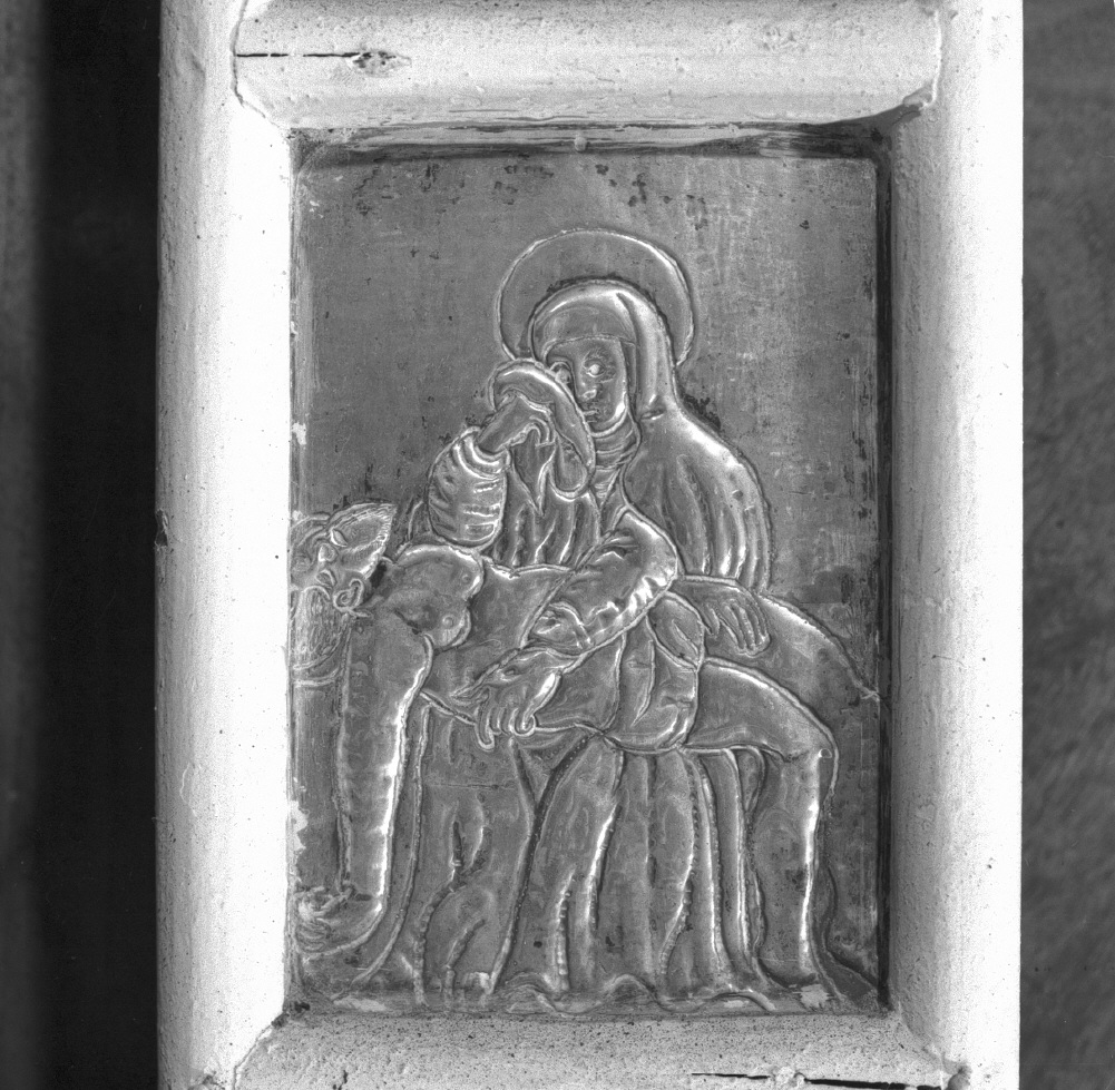 Pietà (ex voto) - ambito veneziano (fine sec. XVI)