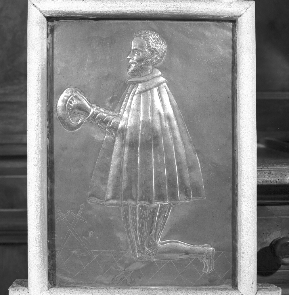 figura maschile che prega (ex voto) - ambito veneziano (inizio sec. XVII)