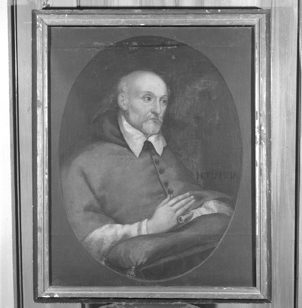 Vescovo M. Fiamma (dipinto) - ambito veneto (inizio sec. XVII)