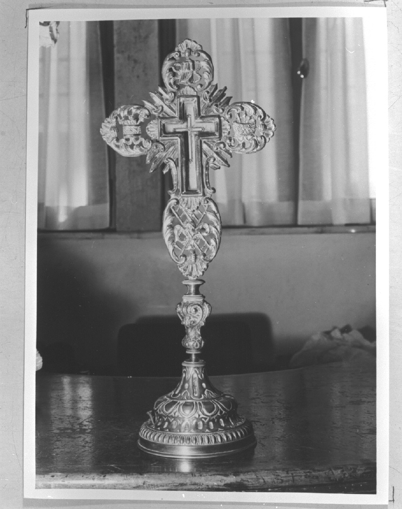 stauroteca - ambito veneto (prima metà sec. XIX)