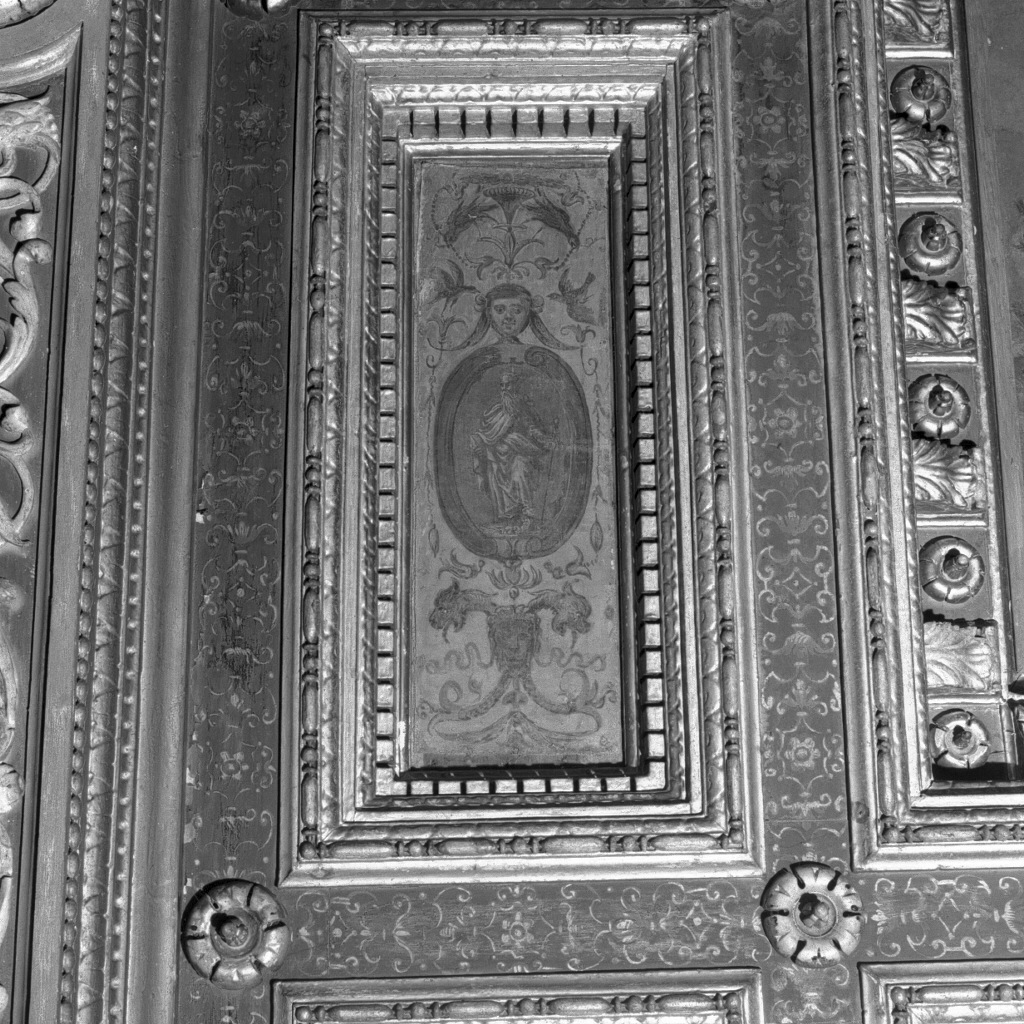 motivi decorativi a grottesche (dipinto, elemento d'insieme) di Vecellio Marco (ultimo quarto sec. XVI)