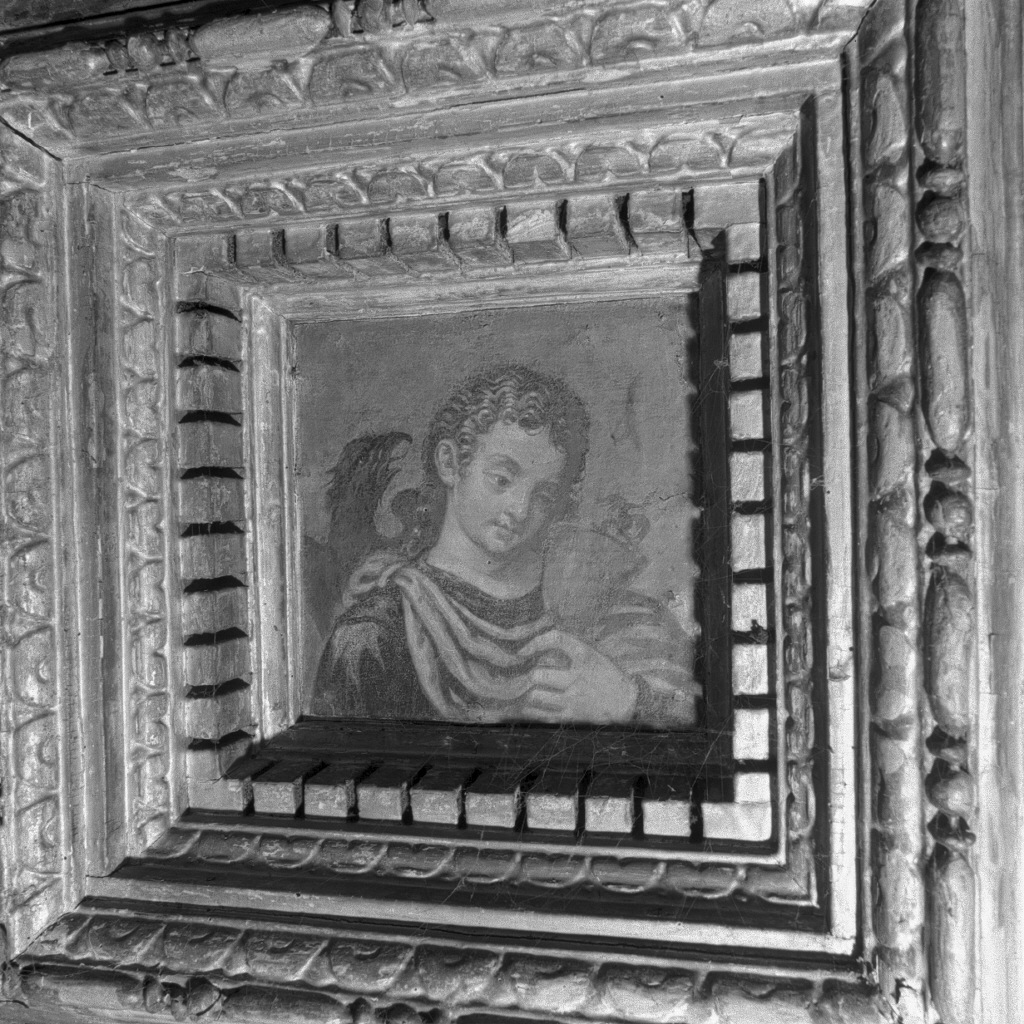San Giovanni Evangelista (dipinto, elemento d'insieme) di Vecellio Marco (ultimo quarto sec. XVI)