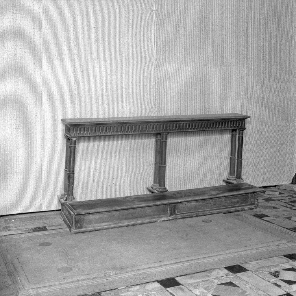 inginocchiatoio - ambito veneto (fine/inizio secc. XIX/ XX)