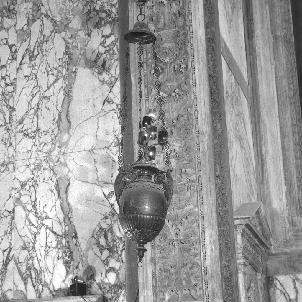 lampada pensile - ambito veneto (sec. XIX)