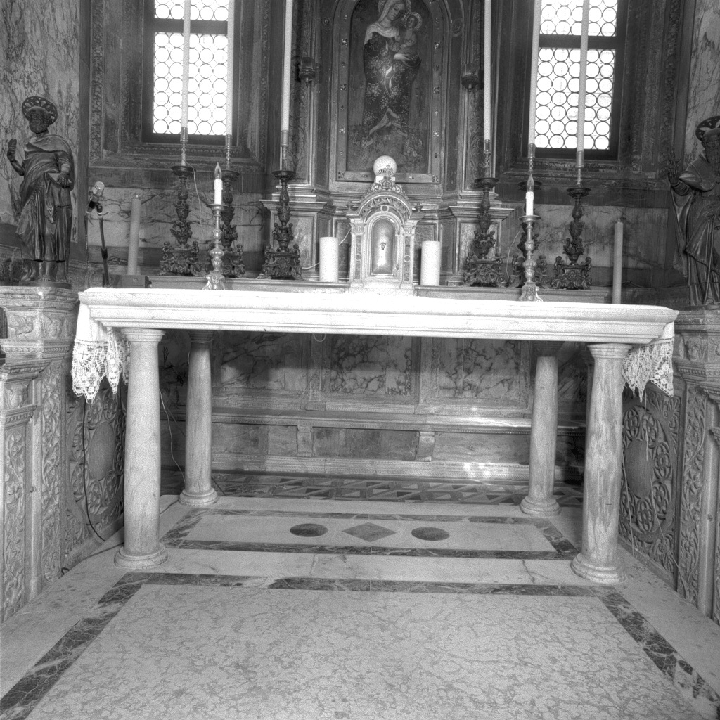 mensa d'altare - ambito veneto (sec. XIX)