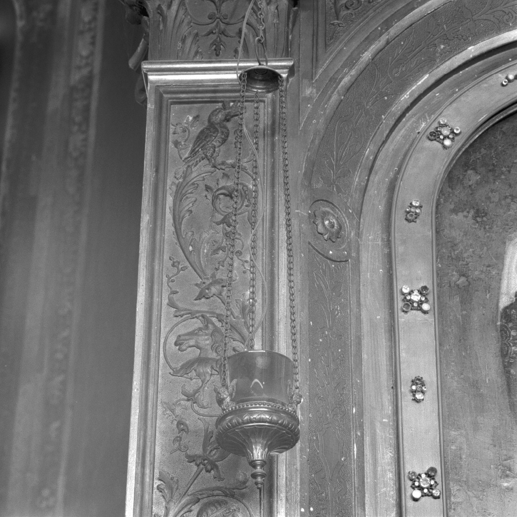 lampada pensile - ambito veneto (sec. XIX)