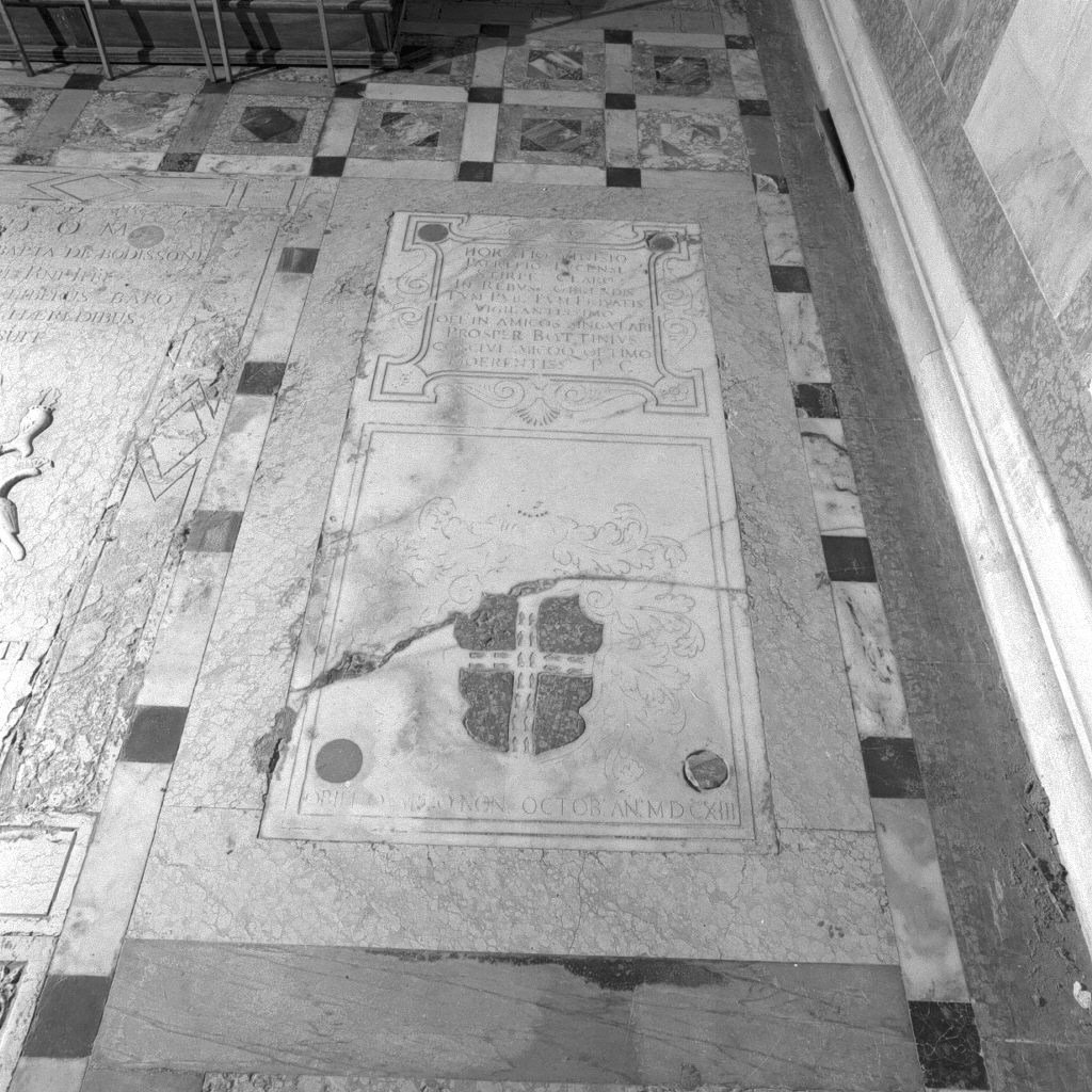 lapide tombale - ambito veneto (sec. XVII)