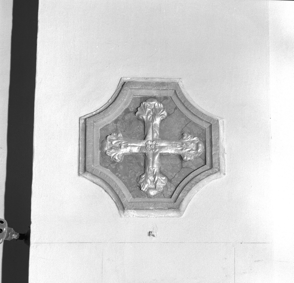 croce (decorazione) - ambito veneto (fine/inizio secc. XVIII/ XIX)