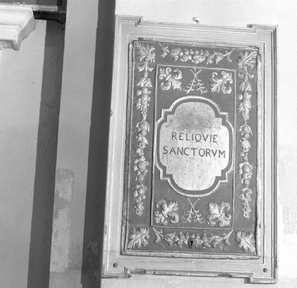 reliquiario - ambito veneto (fine/inizio secc. XVIII/ XIX)