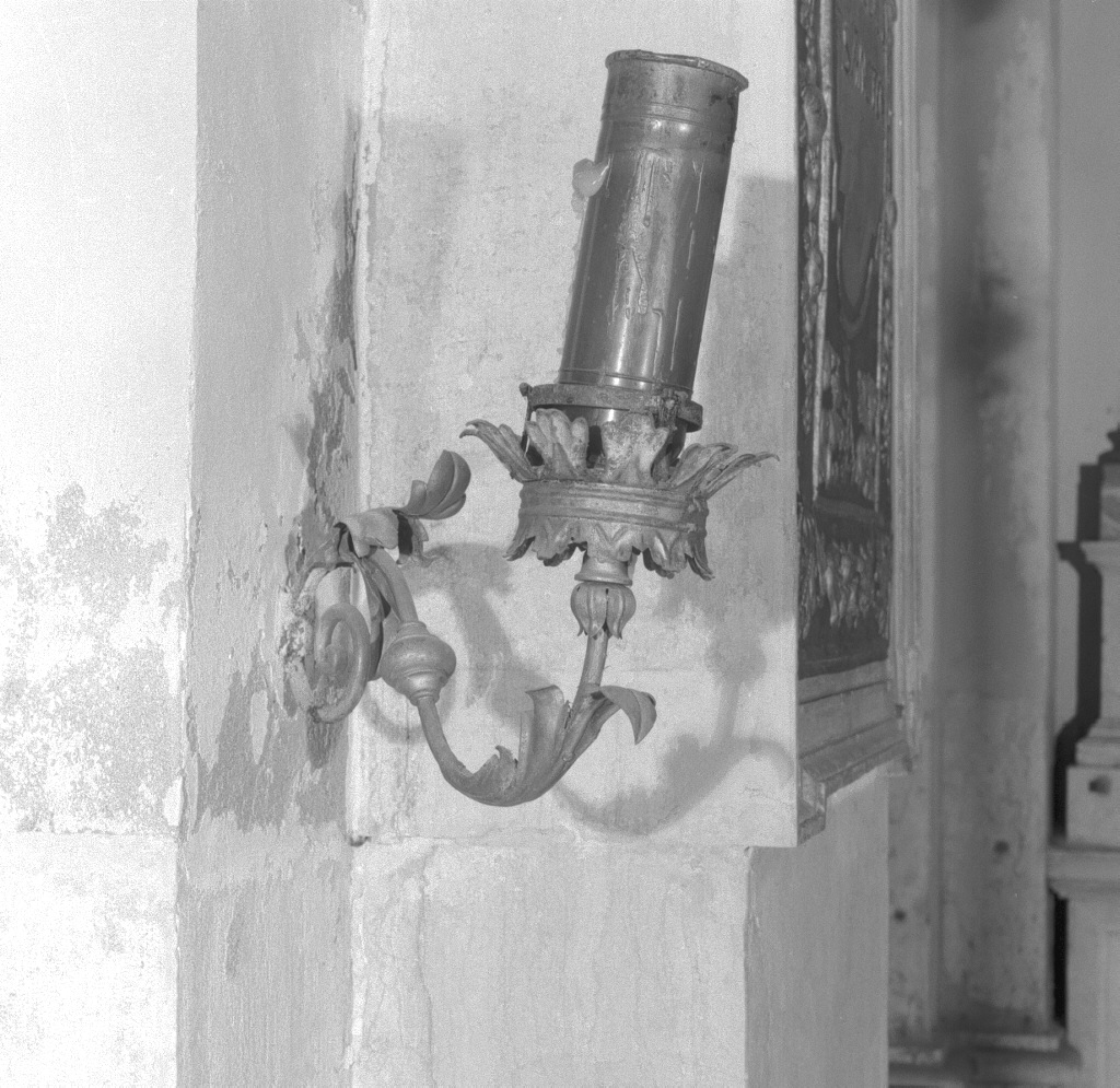 candeliere - ambito veneto (fine/inizio secc. XVIII/ XIX)