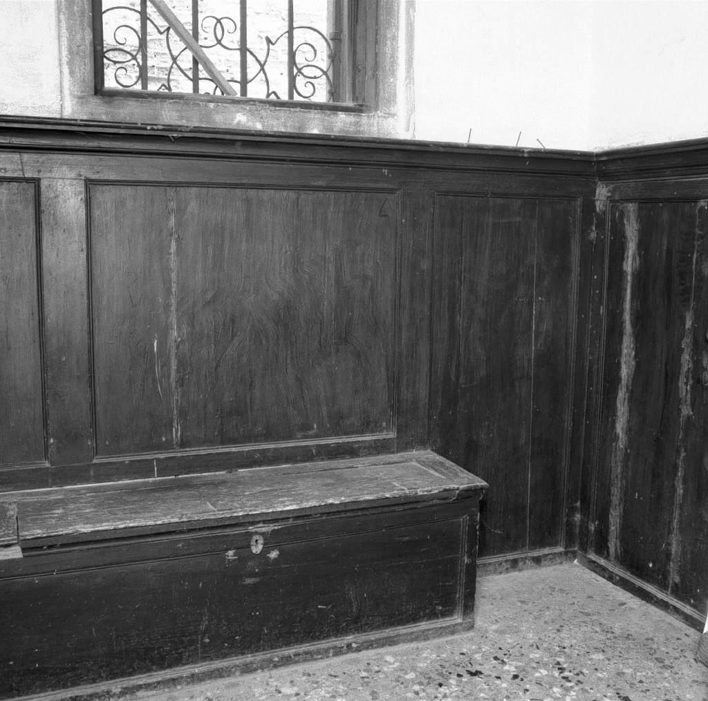 dossale - ambito italiano (seconda metà sec. XVIII)