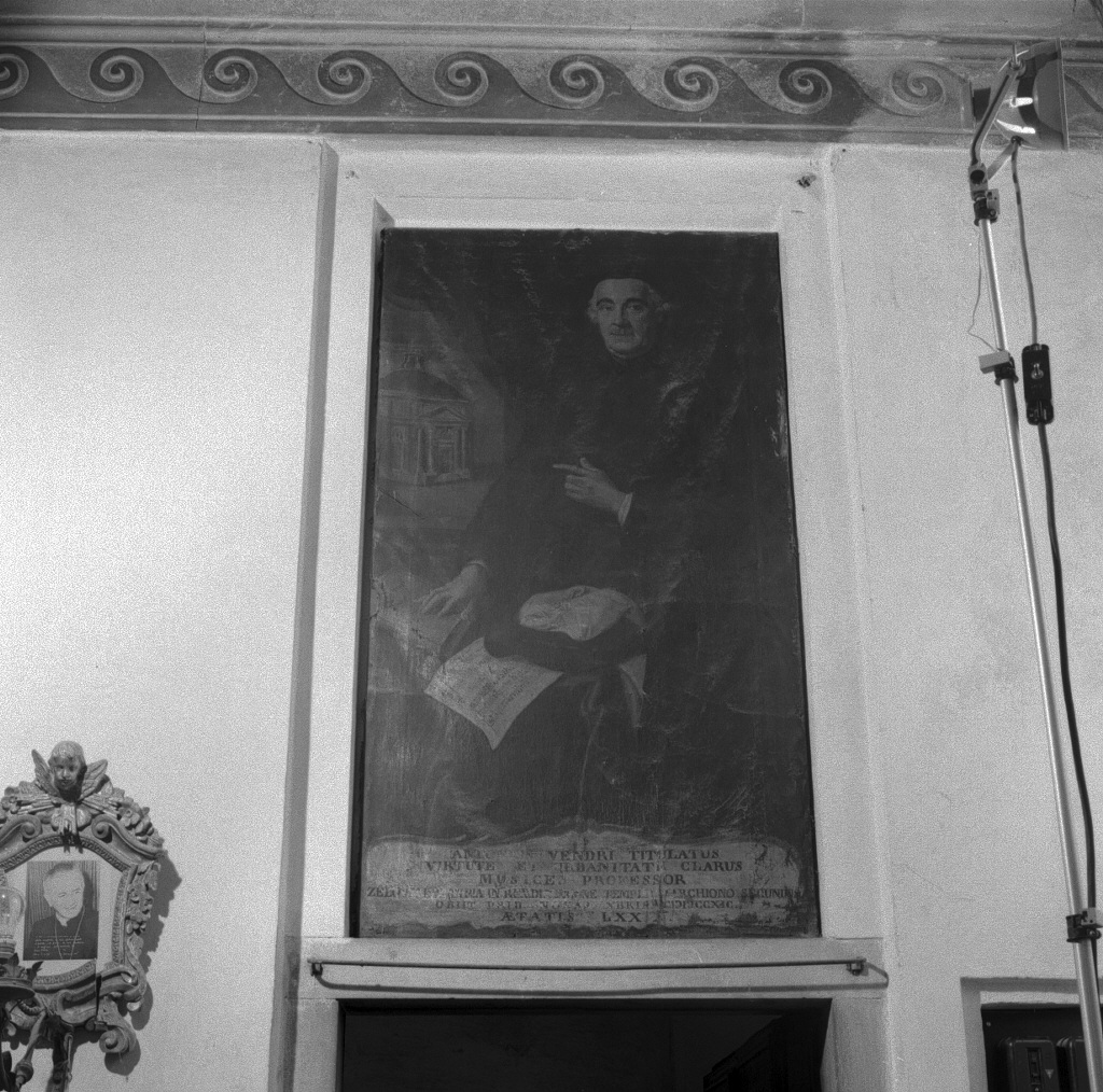 ritratto d'uomo (dipinto) - ambito veneto (seconda metà sec. XVIII)