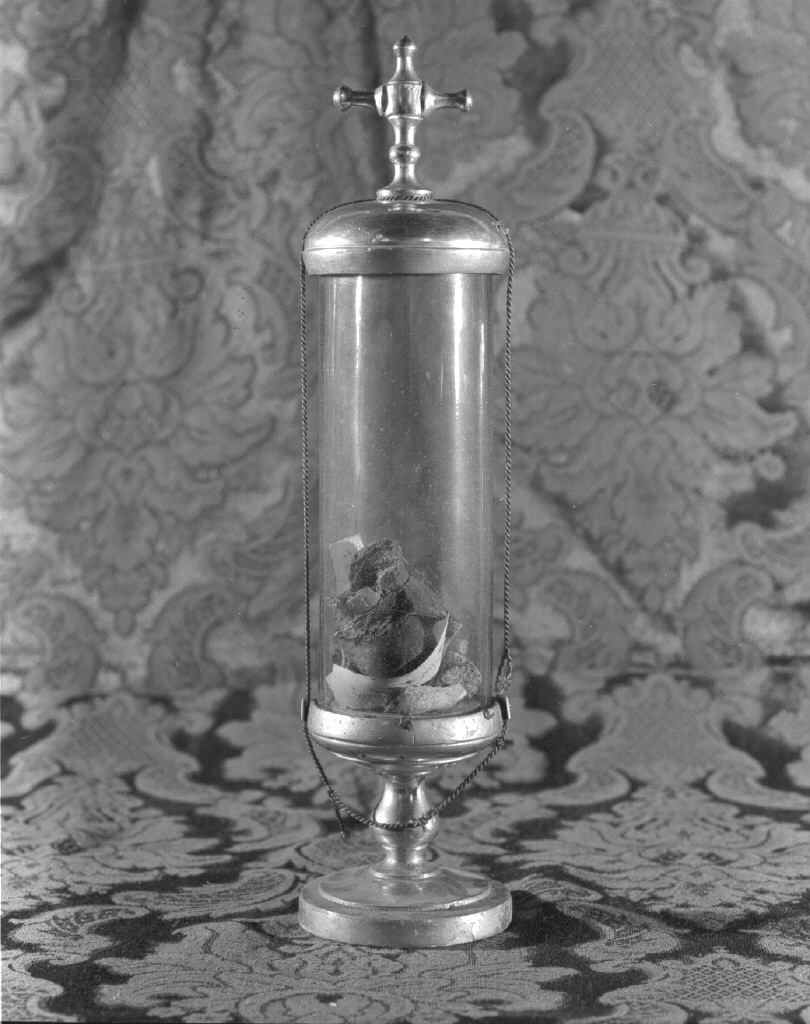 fiala di pellegrinaggio - bottega veneta (sec. XVII)