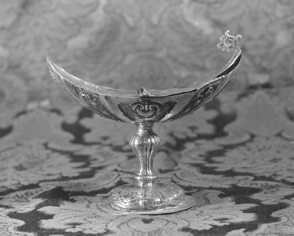 navicella portaincenso - bottega veneta (sec. XVIII)