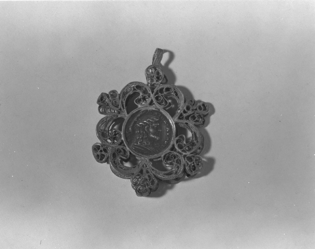 medaglia devozionale - bottega veneta (sec. XIX)