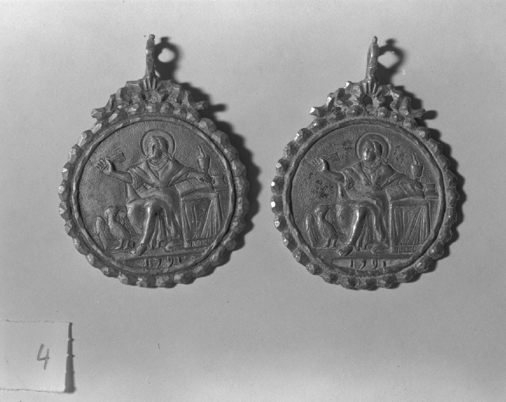 medaglia devozionale, serie - bottega veneta (sec. XVIII)