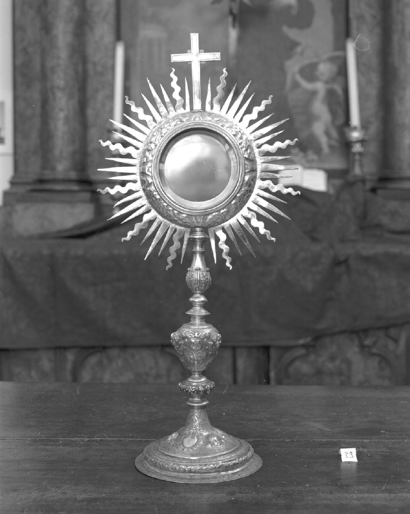 ostensorio - bottega veneziana (sec. XVII)