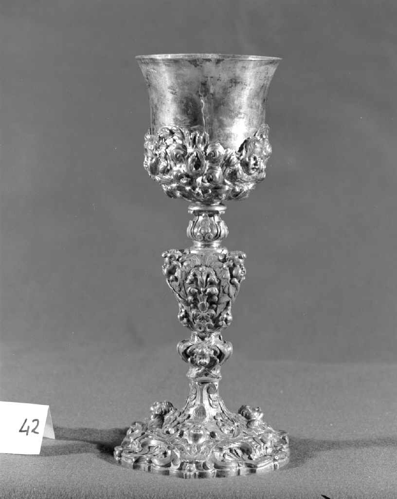 calice - bottega veneta (prima metà sec. XVIII)