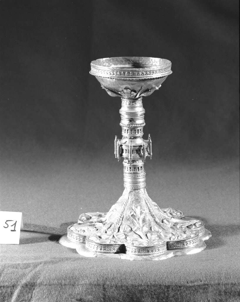 base per reliquiario - ambito veneto (prima metà sec. XV)