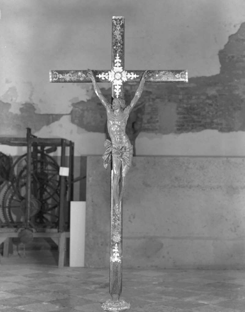 crocifisso di Brustolon Andrea (attribuito) (sec. XVIII)