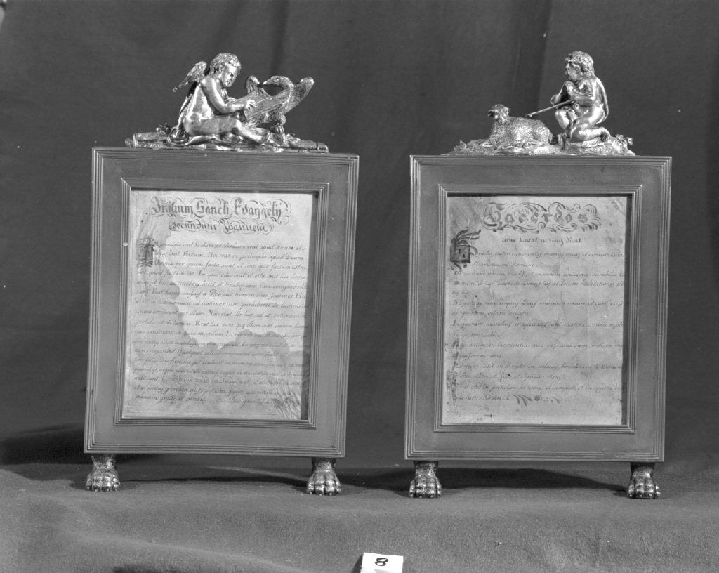 cartagloria - bottega veneziana (sec. XIX)