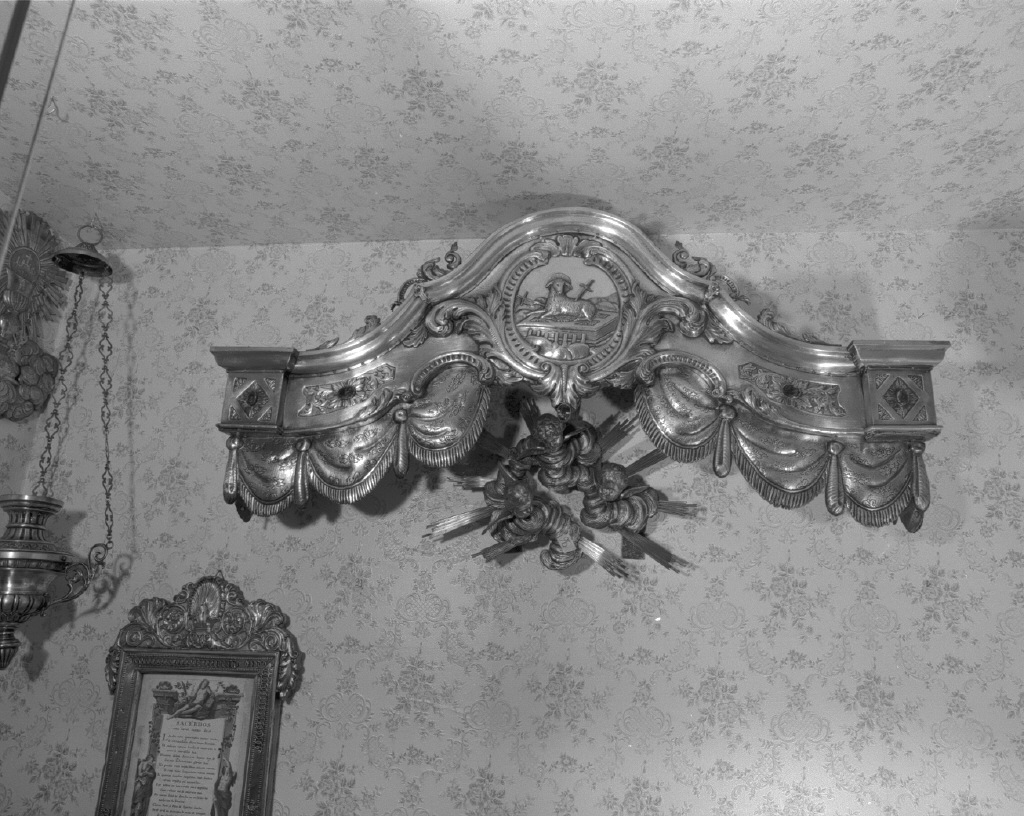 baldacchino - bottega veneta (seconda metà sec. XIX)