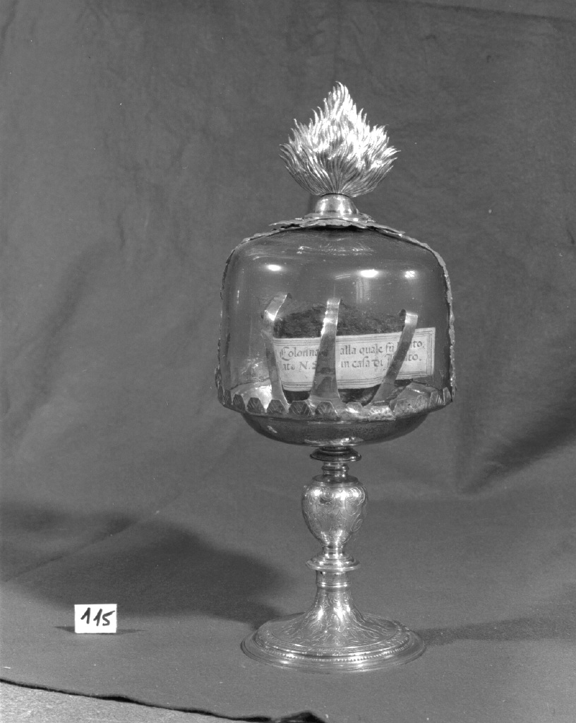 reliquiario - bottega veneziana (sec. XVII)