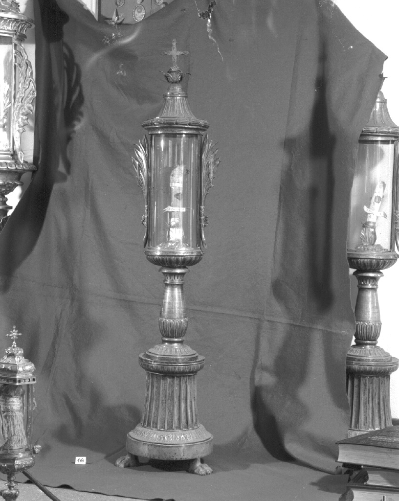 reliquiario - bottega veneta (sec. XIX)