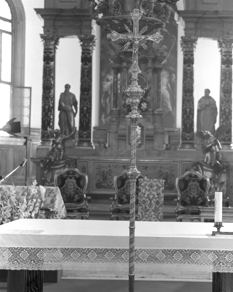 croce processionale - bottega veneziana (sec. XVIII)