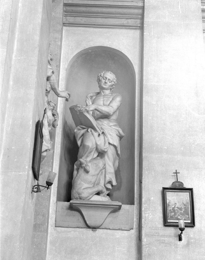 San Luca (statua) di Marinali Angelo (seconda metà sec. XVII)
