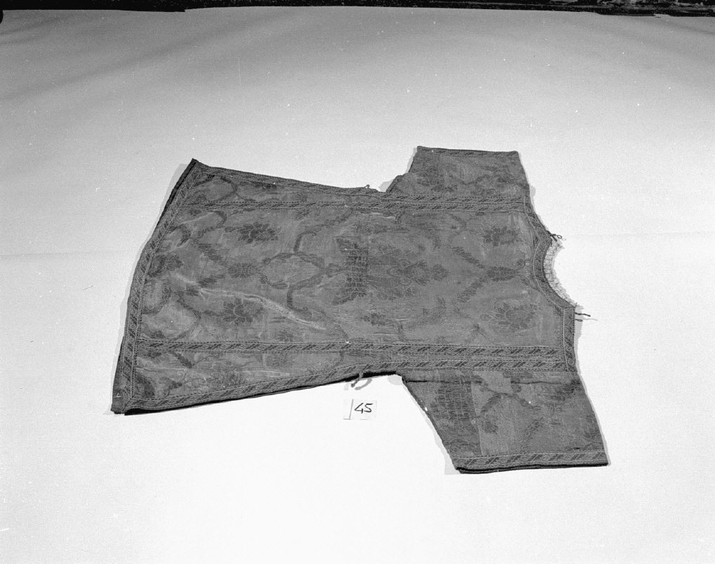 dalmatica - manifattura Italia centro-settentrionale (fine/inizio secc. XVII/ XVIII)