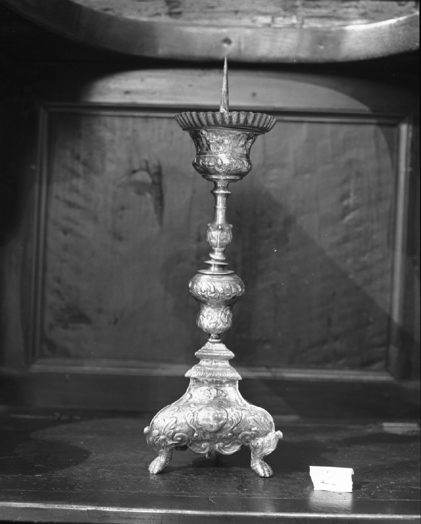 candeliere - bottega veneziana (sec. XIX)