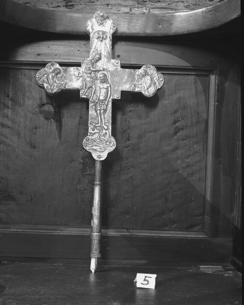croce processionale - bottega bizantina (prima metà sec. XVI)