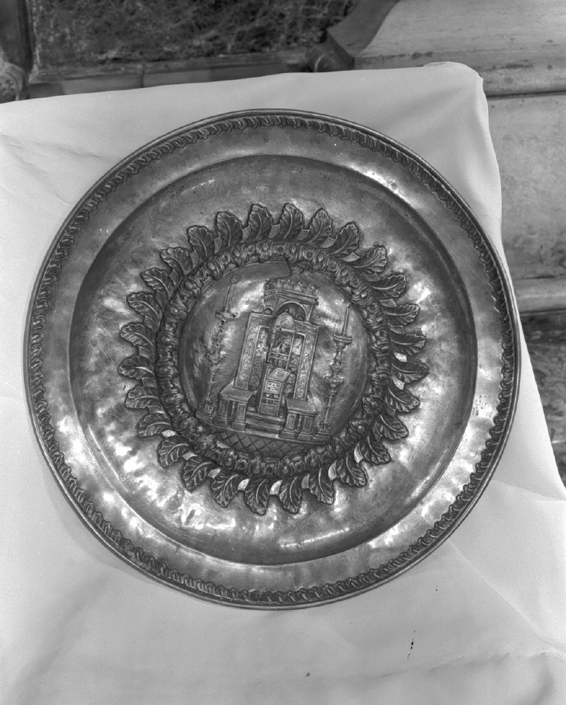 San Spiridione (piatto) - bottega veneziana (prima metà sec. XVIII)