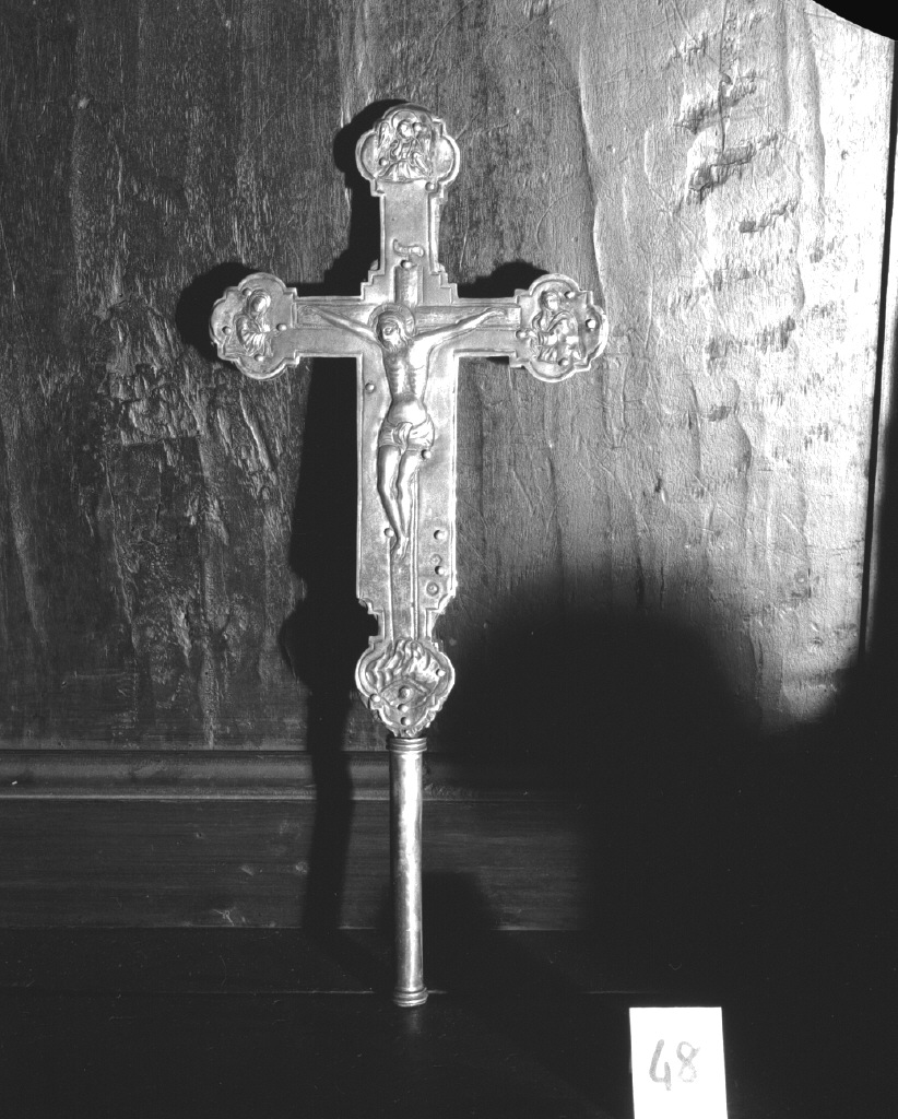 croce processionale - bottega veneziana (fine/inizio secc. XVII/ XVIII)