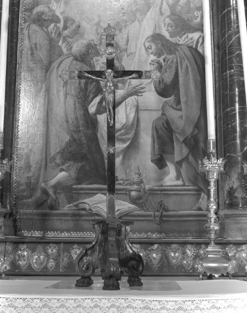 croce d'altare - ambito veneto (prima metà sec. XVIII)