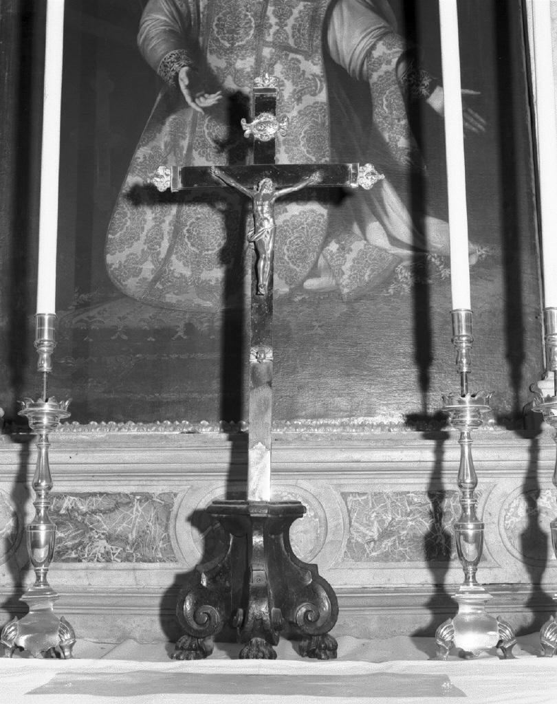 croce d'altare - ambito veneto (prima metà sec. XVIII)