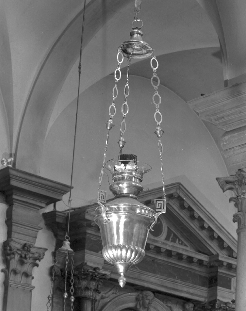 lampada pensile - bottega veneta (prima metà sec. XIX)