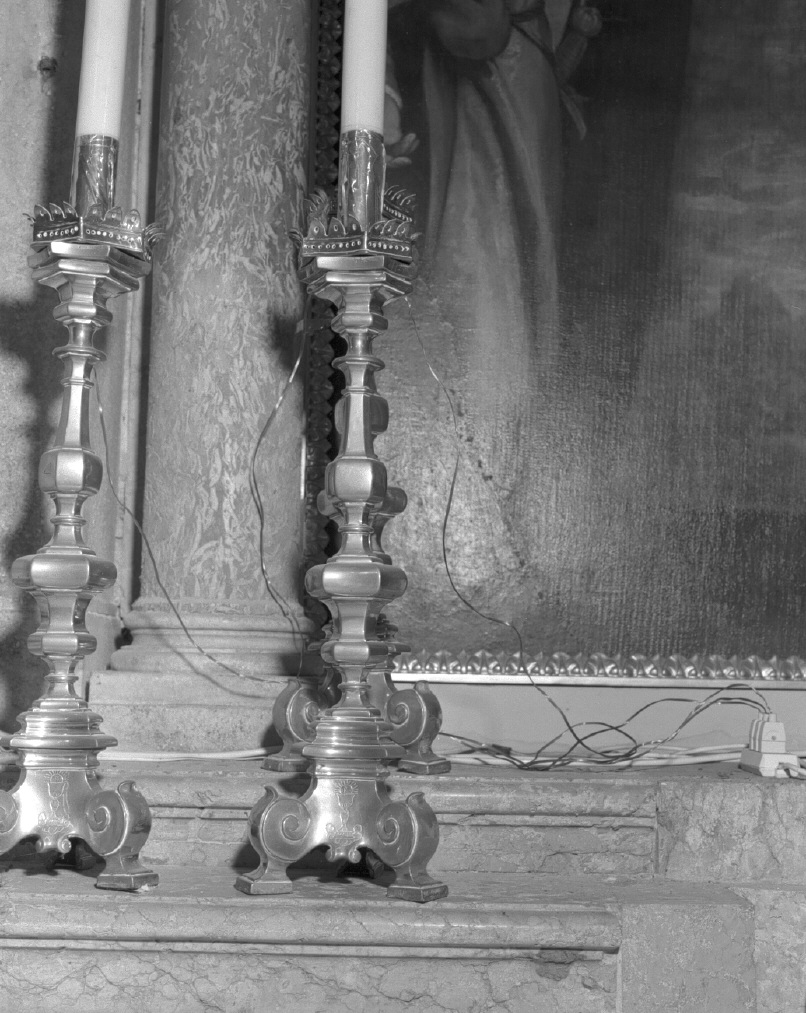 Santissimo Sacramento (candelabro) - ambito veneto (prima metà sec. XIX)