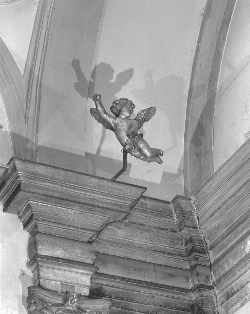 putto alato (scultura) - ambito veneto (seconda metà sec. XVIII)