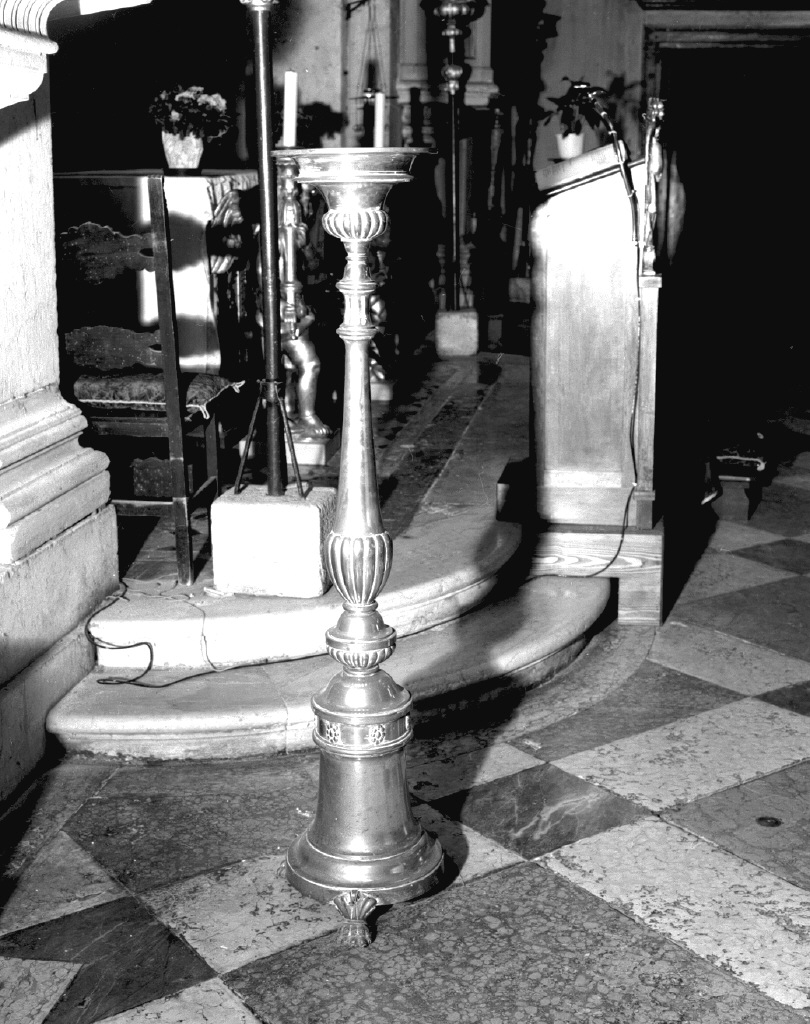 candelabro - ambito veneto (prima metà sec. XIX)