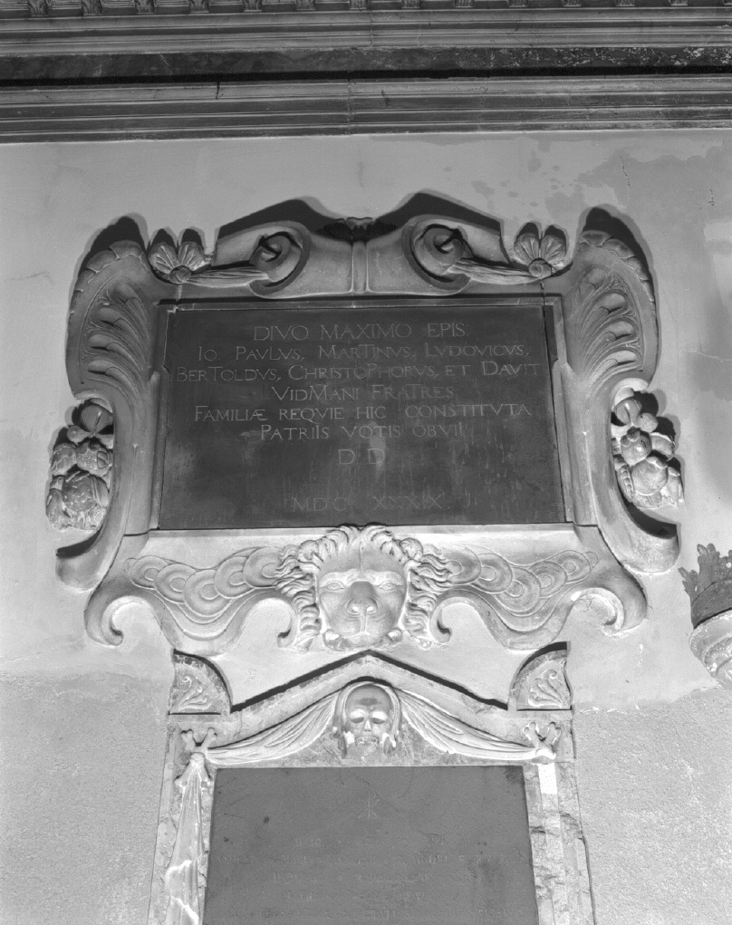 lapide - ambito veneto (sec. XVII)